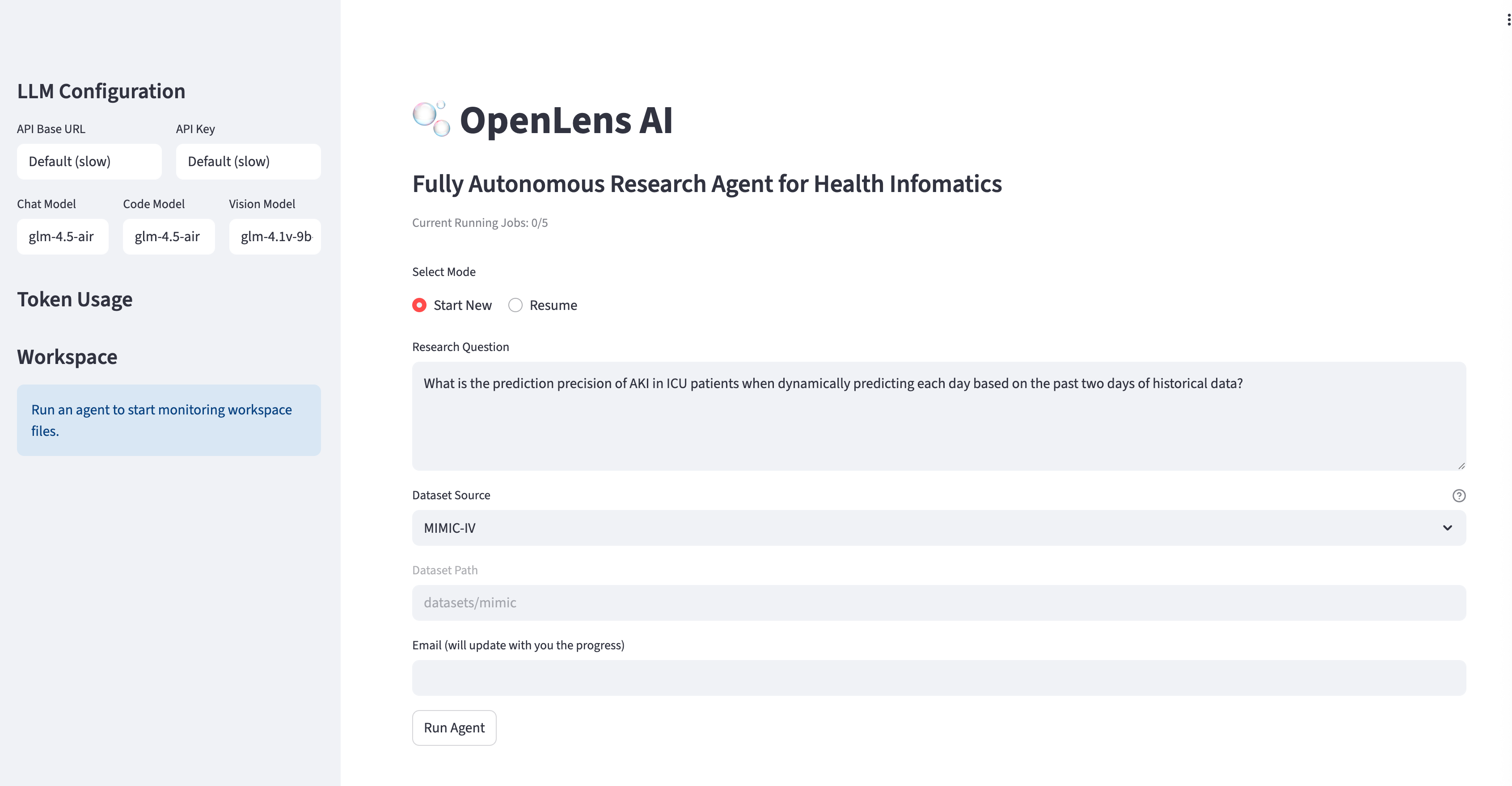 Média Ouverte - Agent de recherche entièrement autonome pour l'informatique de la santé 2
