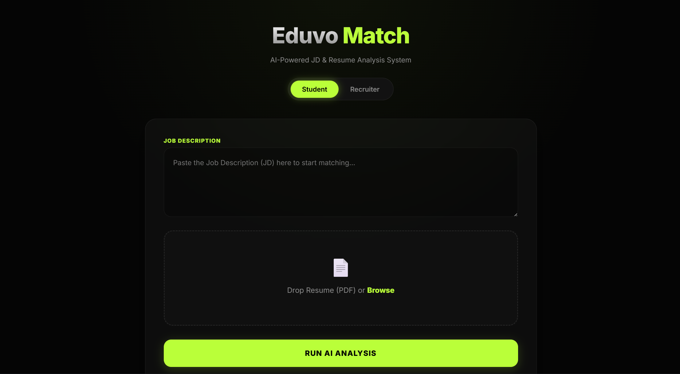 Eduvo AI - Screenshot 2 showing product features and functionality