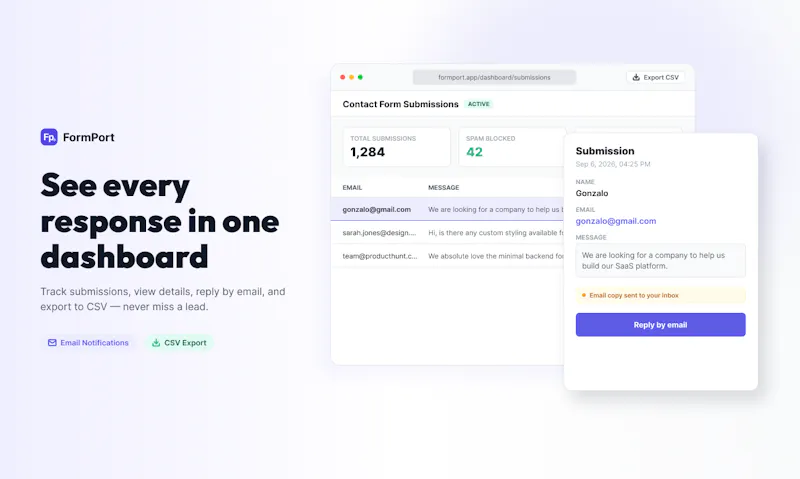 FormPort screenshot 3