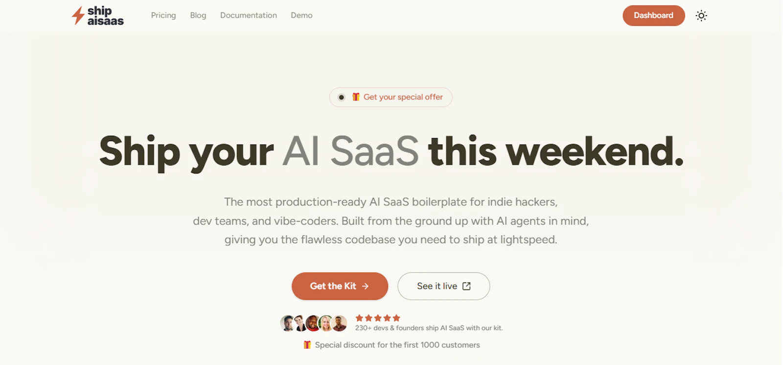 Ship AI SaaS screenshot 1
