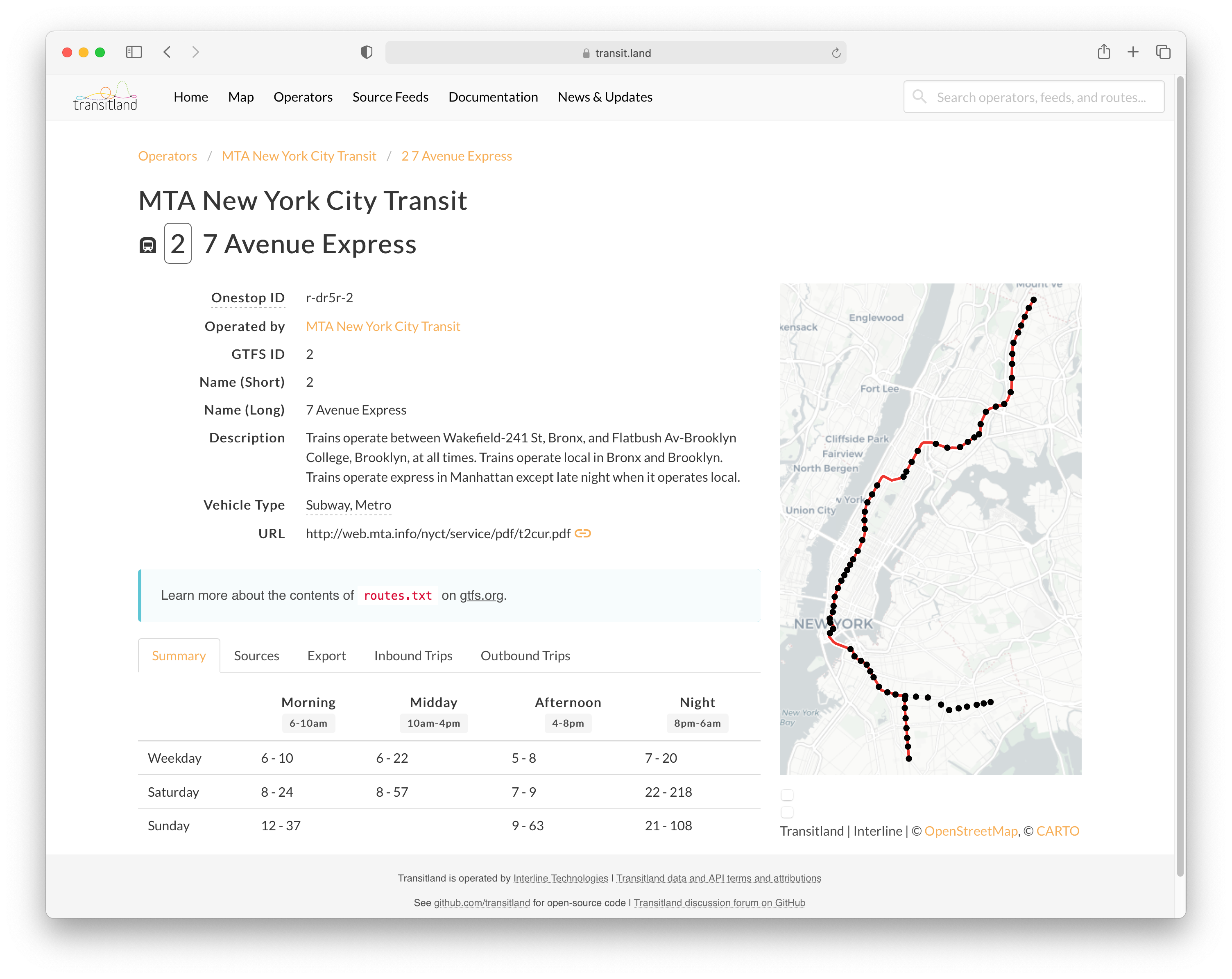 Transitland gallery image