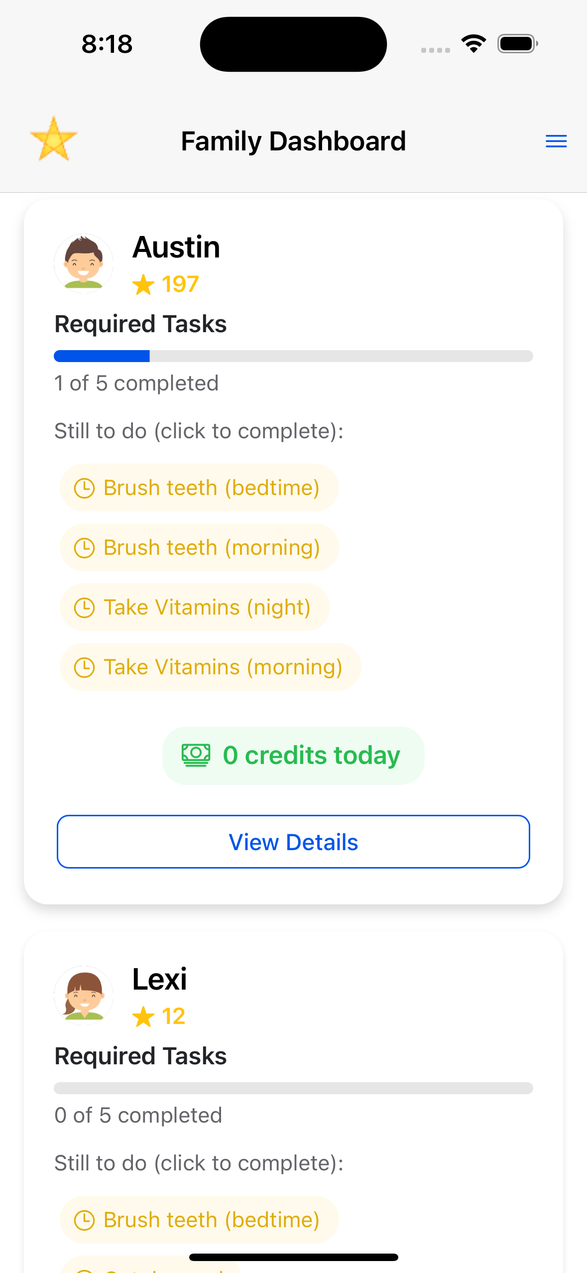 KidCredits gallery image