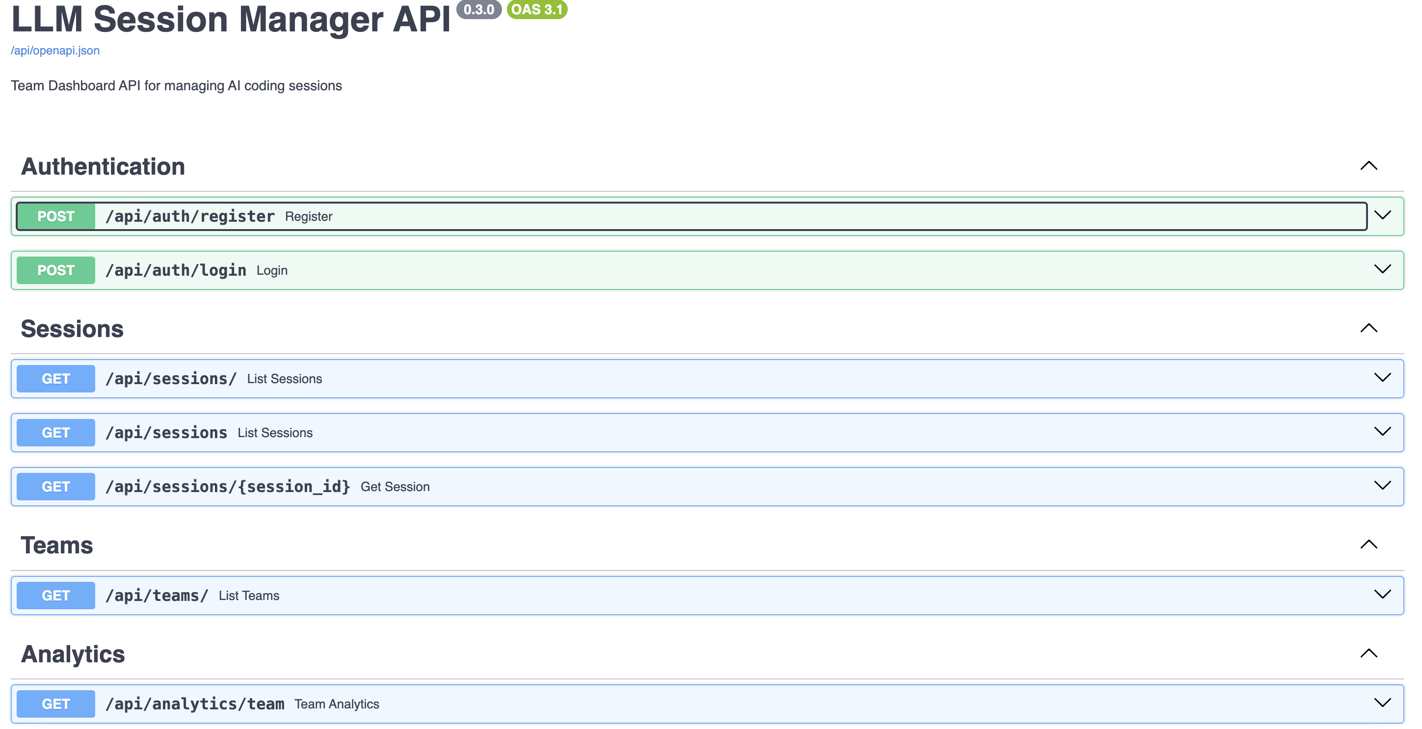LLM Session Manager gallery image
