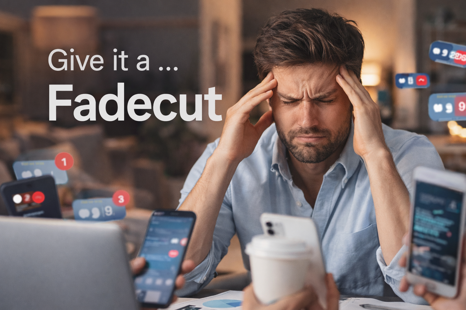 Fadecut.com - Main product screenshot demonstrating key features and user interface