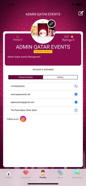 Qatar Events App gallery image