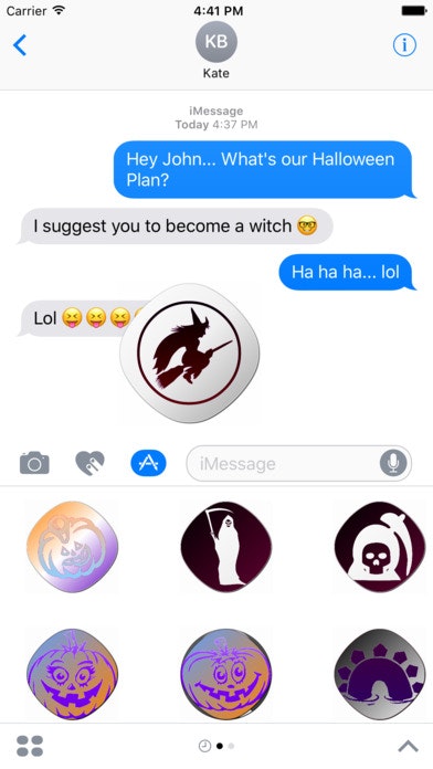 Crazy Halloween Stickers gallery image