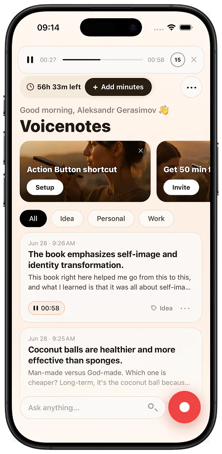 FairFlow – pay for minutes dictation app gallery image