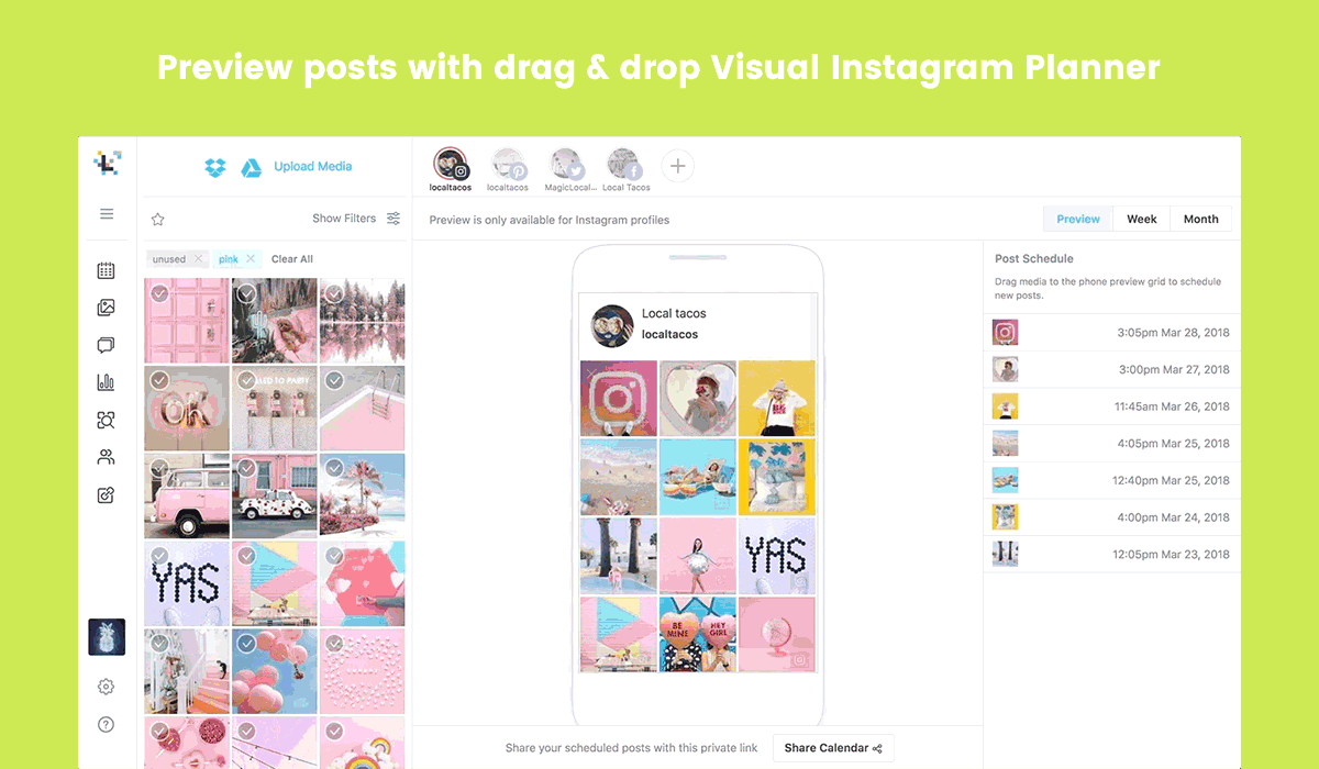 Auto Publish for Instagram by Later - Product Hunt - 651 x 380 animatedgif 6457kB
