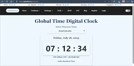 GlobalTime.io gallery image