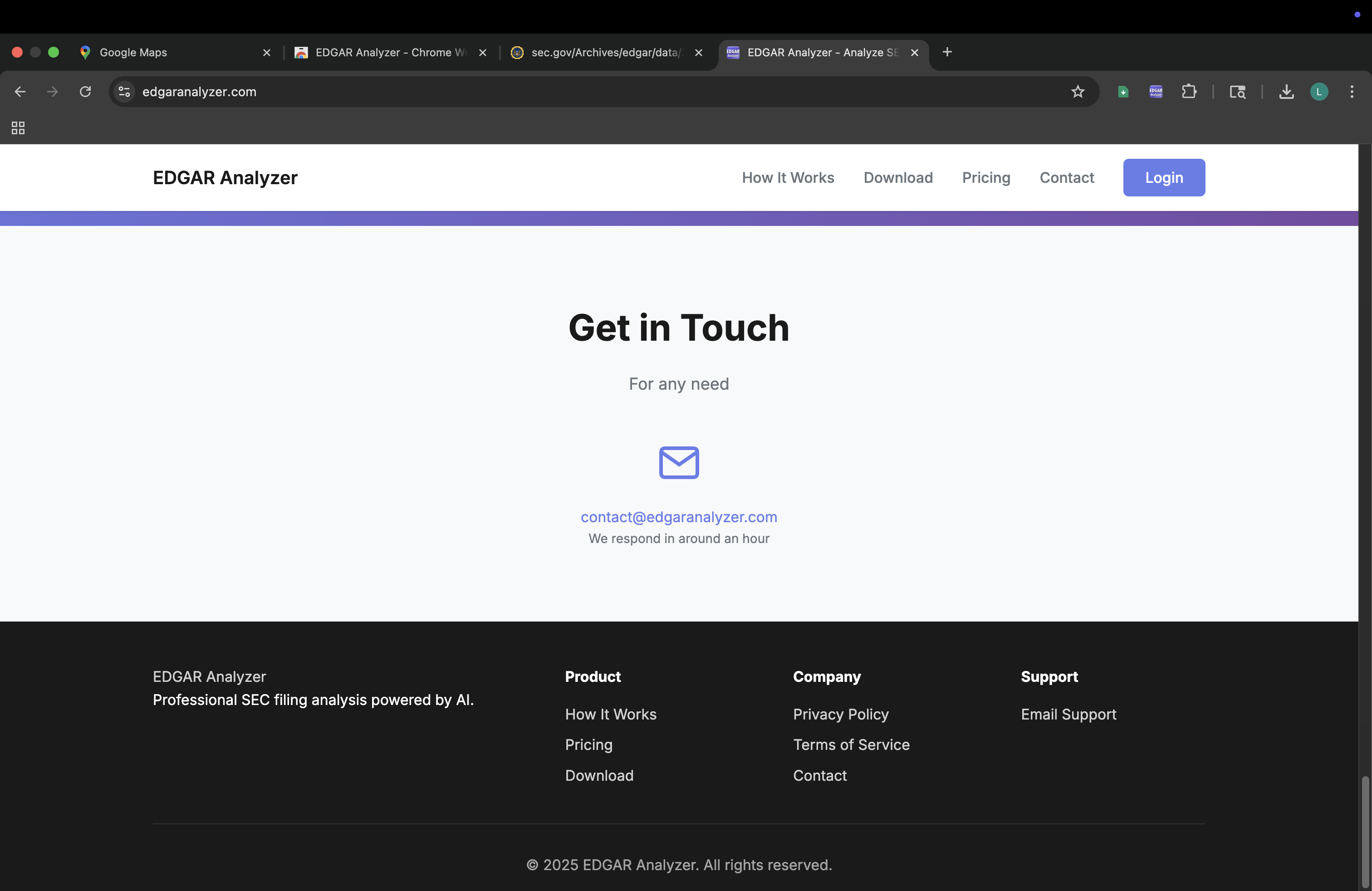 에드거 분석기 - SEC 제출을 몇 초 만에 분석하여 나올 때 바로 미디어 7