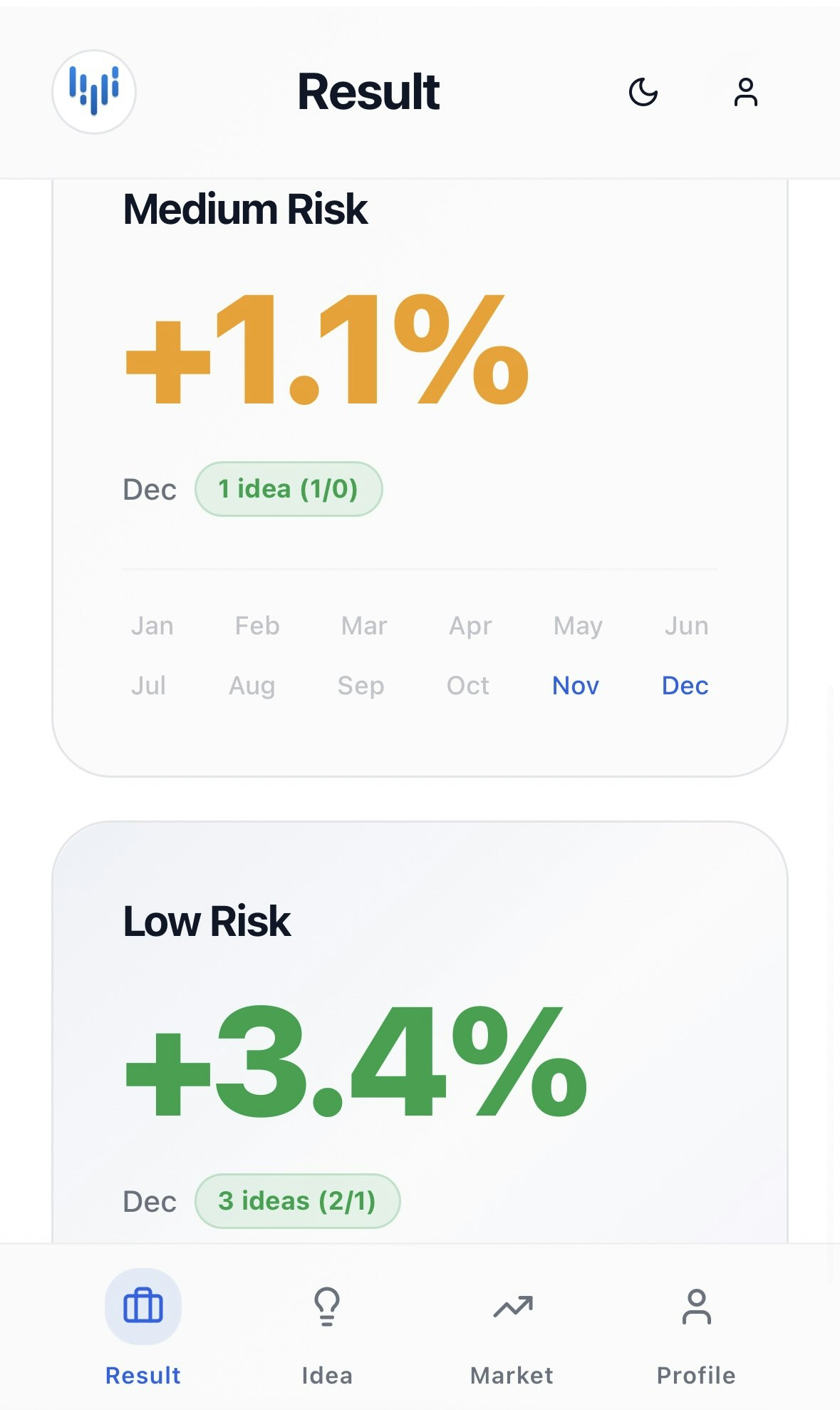 InvestaAI - Screenshot 3 showing product features and functionality