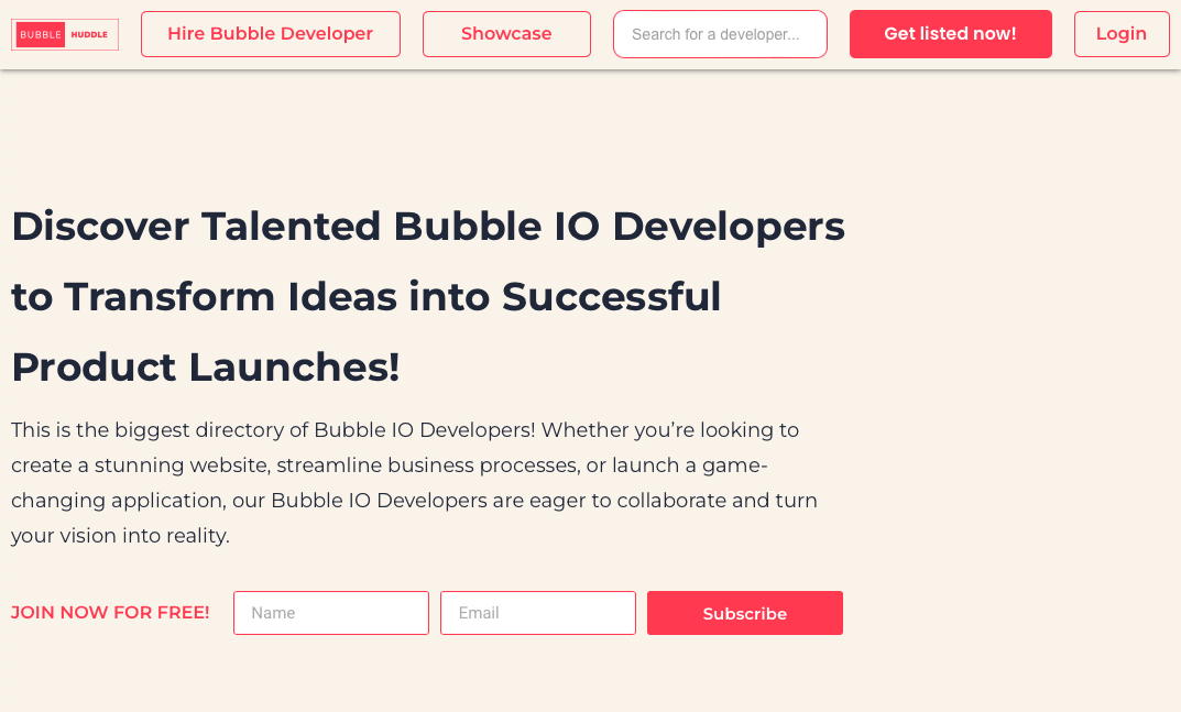Bubble huddle media 1