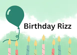 Birthday Rizz gallery image