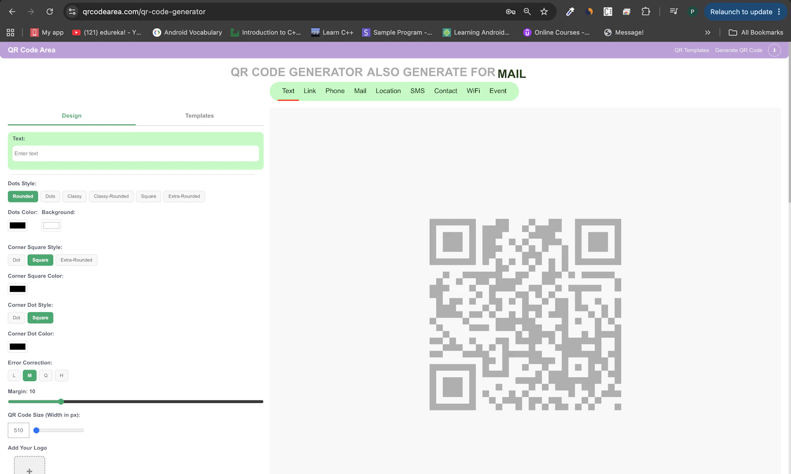 Qr Code Area screenshot 2