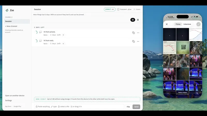 Zas screenshot 2 (video preview)