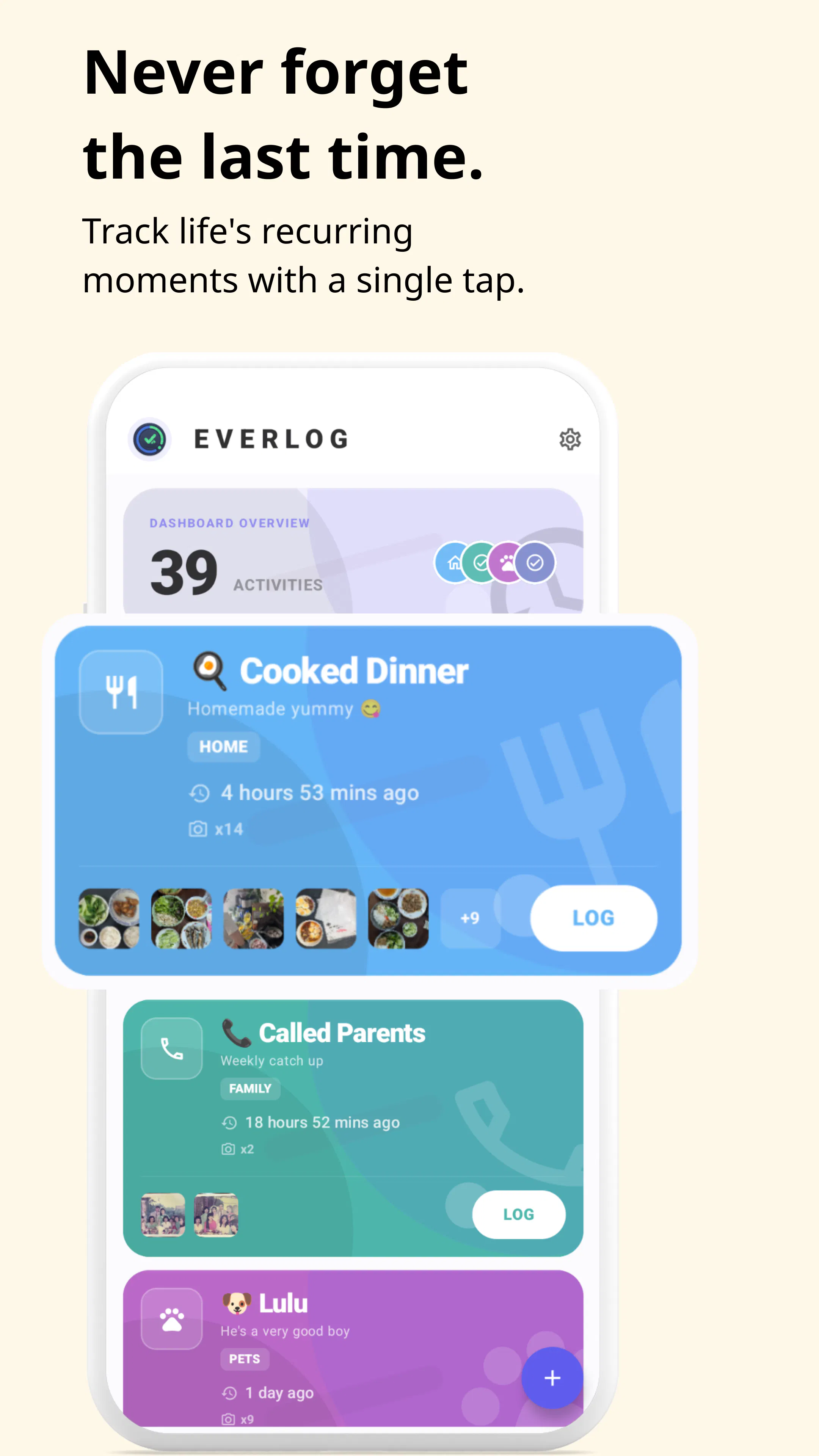 EverLog – Event Timeline Log gallery image