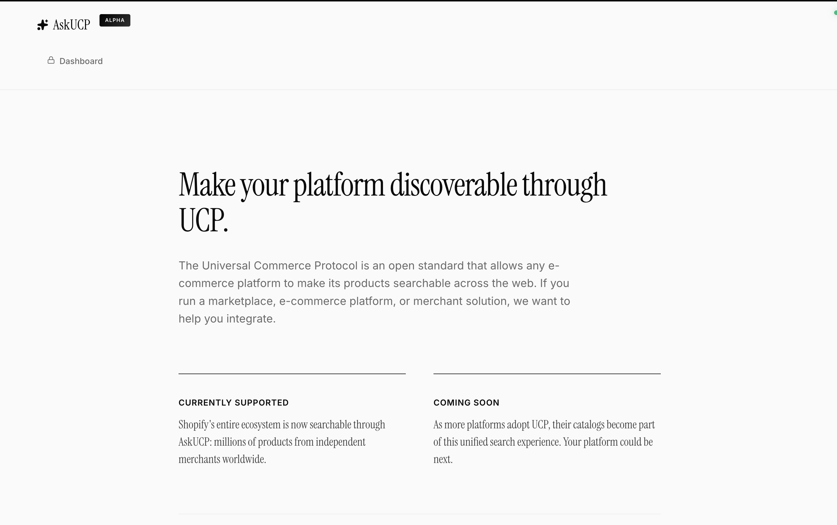 AskUCP - Screenshot 3 showing product features and functionality