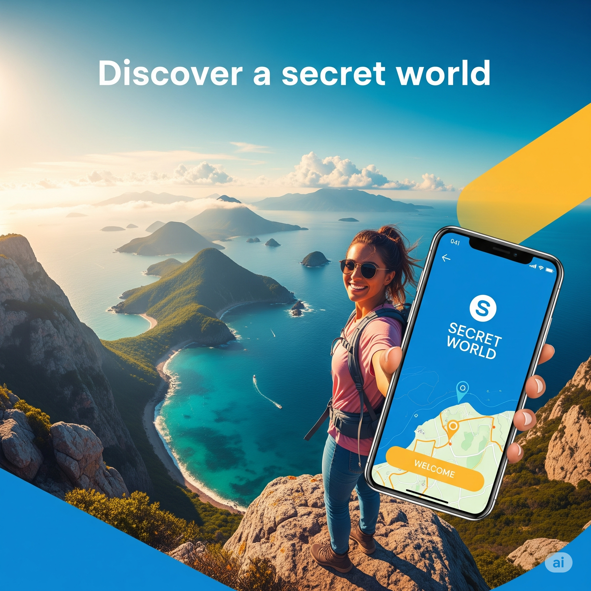 Secret World: AI Trip Planner - Screenshot 2 showing product features and functionality