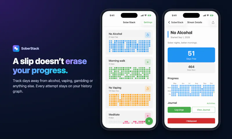 SoberStack screenshot 2