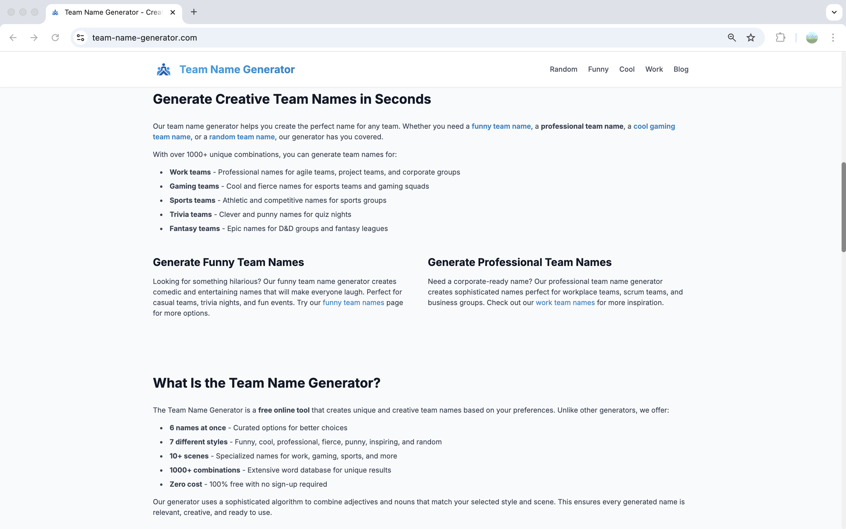 Team Name Generator gallery image