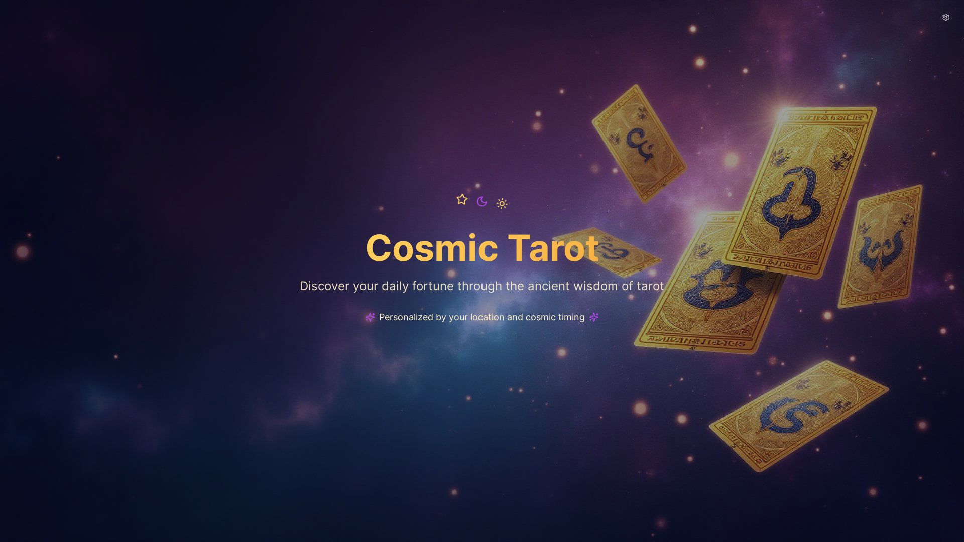 Tarot cósmico - Fortuna diaria a través de la antigua sabiduría del Tarot media 1