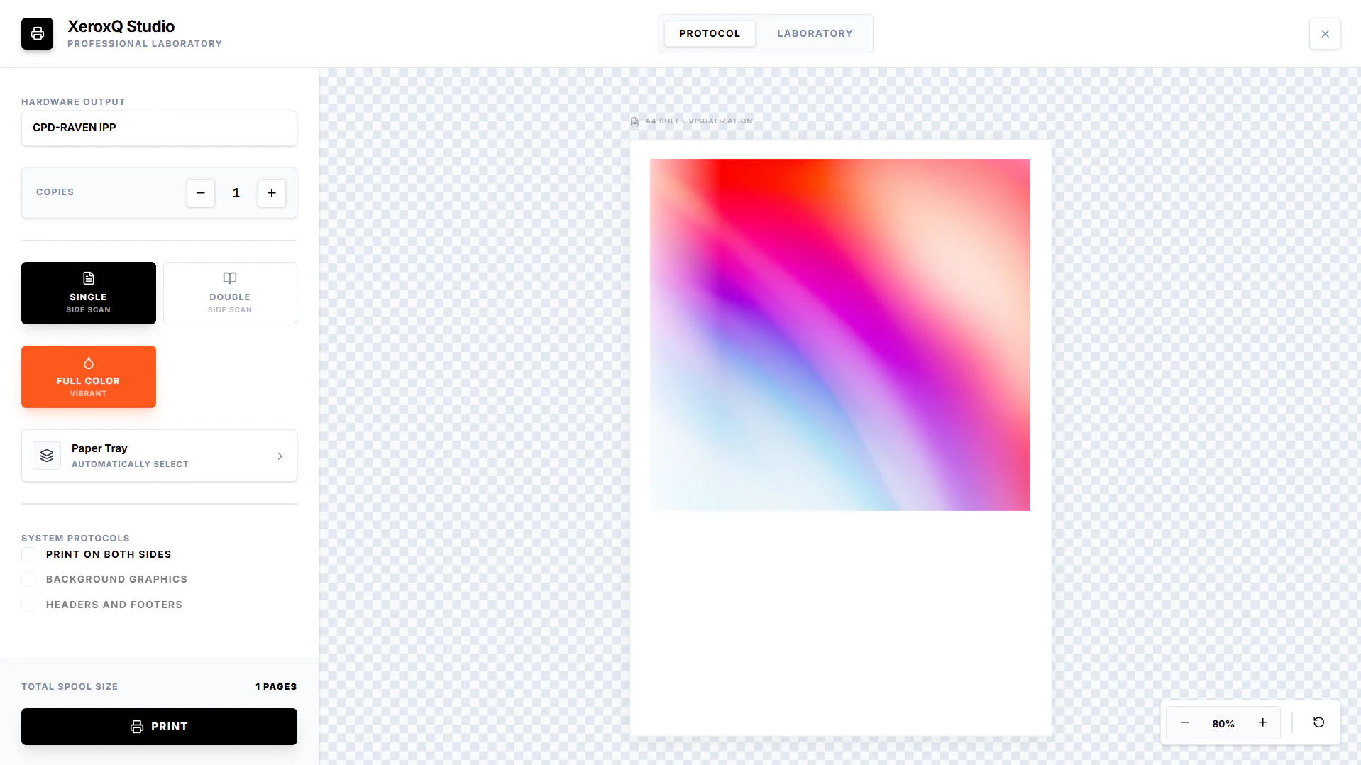 XeroxQ screenshot 5
