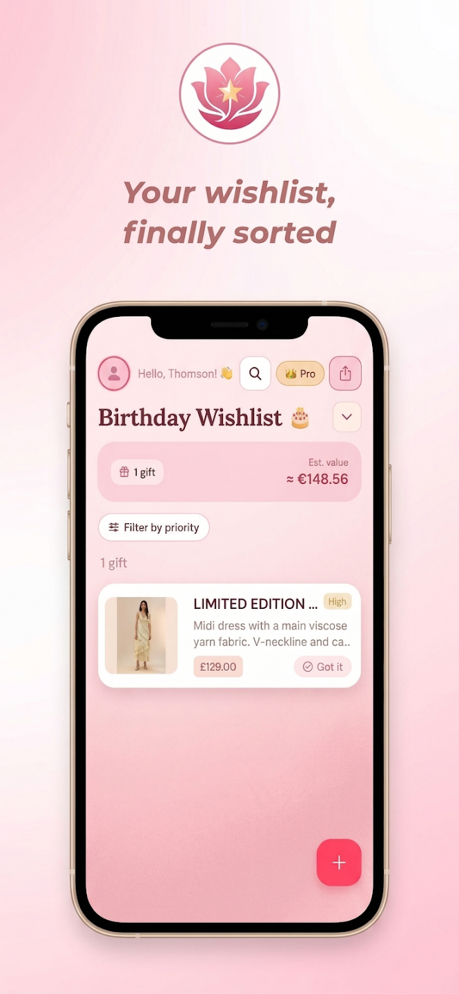 Wishbloom - Wishlist & Gifts gallery image