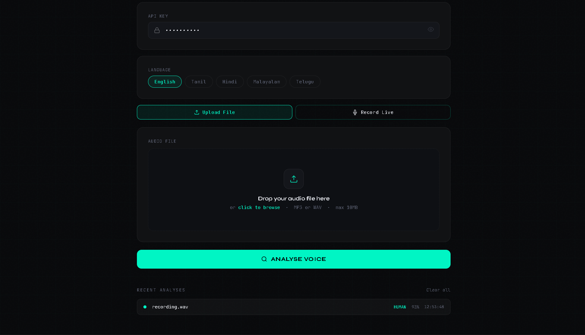 VoiceID gallery image