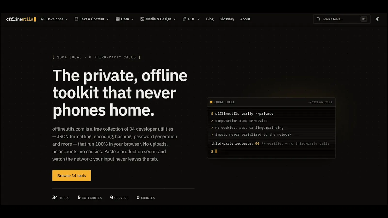 offlineutils.com screenshot 1 (video preview)
