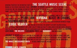 Grunge Is Dead: Oral History of Seattle Rock Music media 2