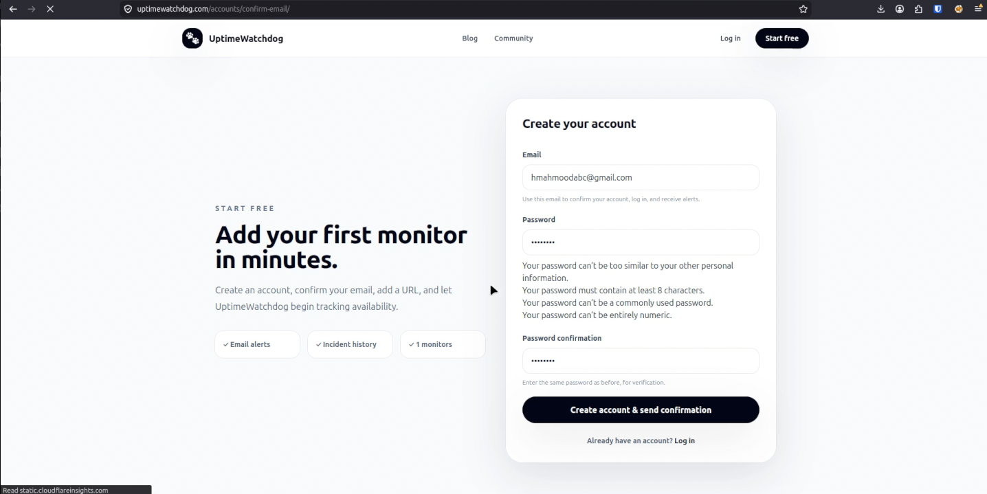 UptimeWatchdog gallery image