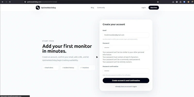 UptimeWatchdog screenshot 4