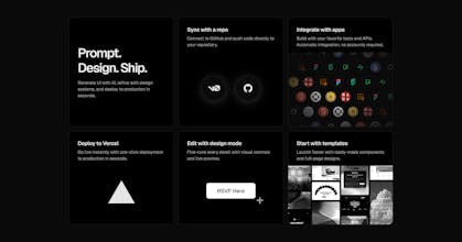 v0 by Vercel gallery image