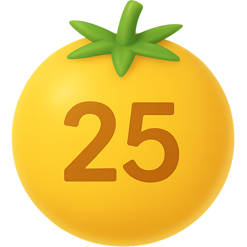 25 Minutes Timer