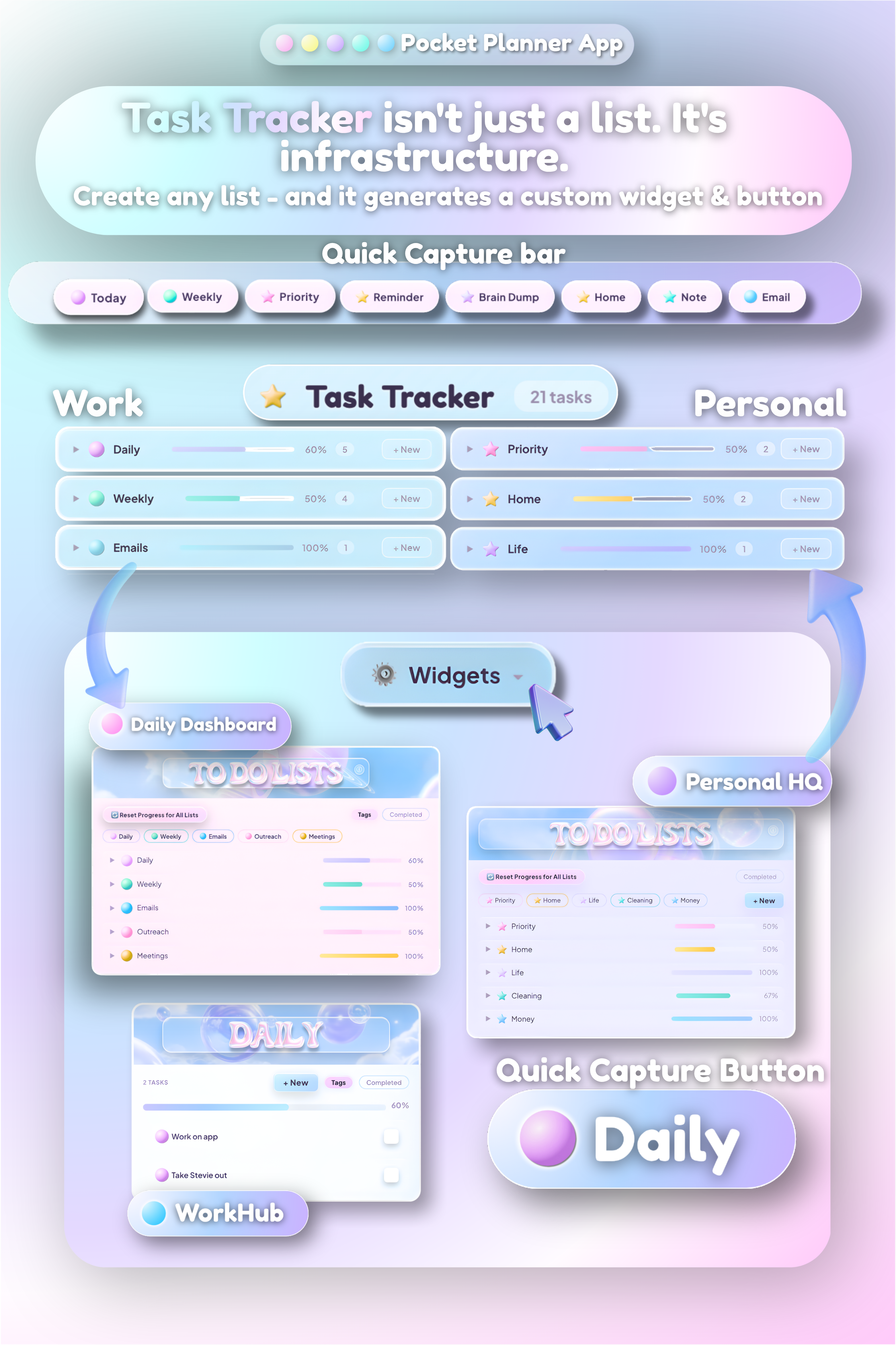 Pocket Planner: Life OS App for ADHD gallery image