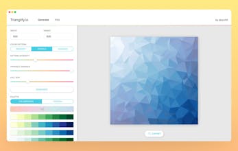 Trianglify gallery image