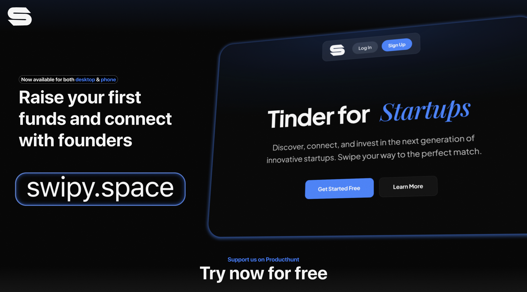 Swipy - Main product screenshot demonstrating key features and user interface