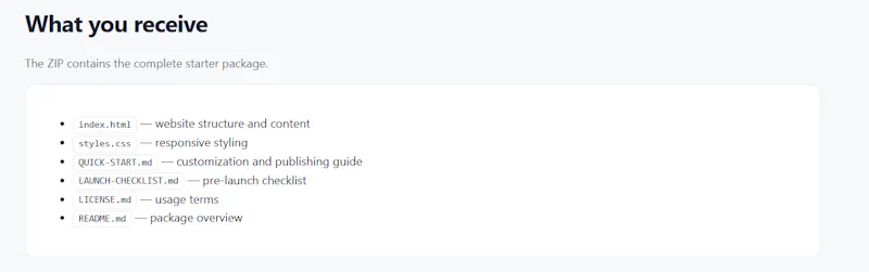 Northstar Website Launch Kit screenshot 2
