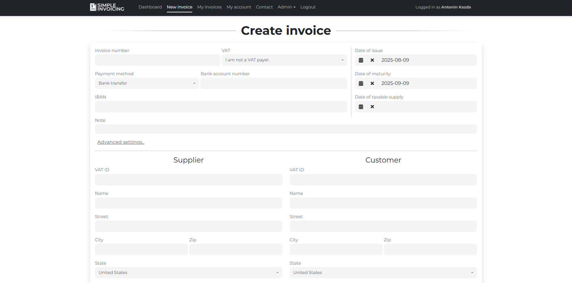 Simple Invoicing media 2
