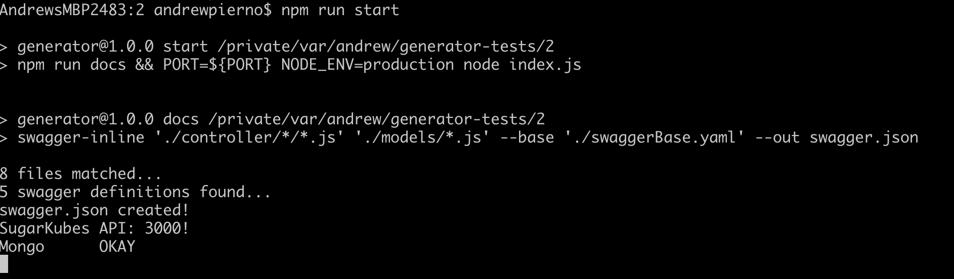 Simple API Generator (Rest + GraphQL) Image