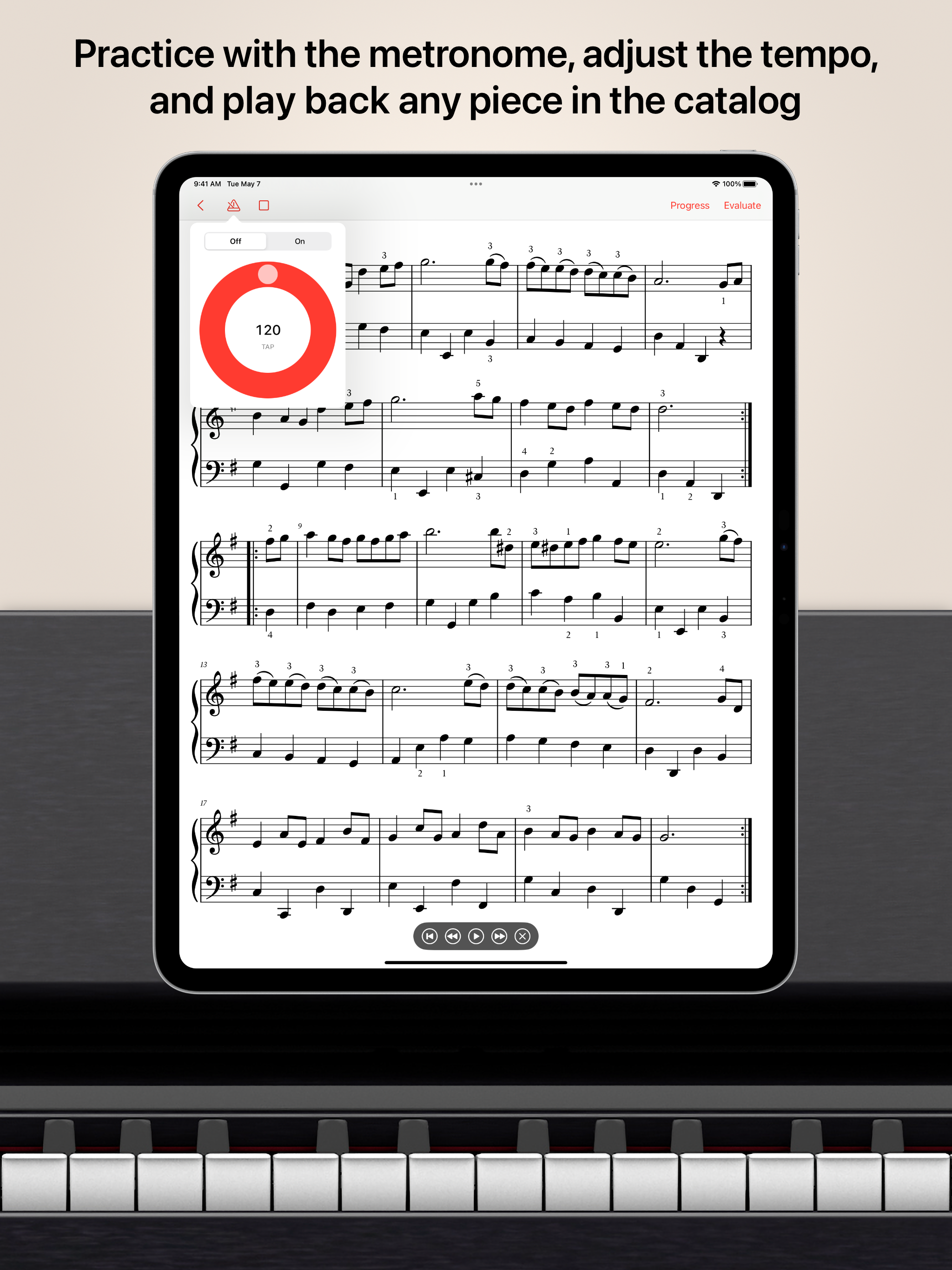 Media Hanon Pro untuk iPhone, iPad, dan Mac - Teknik dan latihan piano untuk era digital 1
