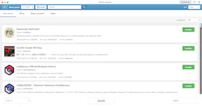 Infinite Launcher โ Minecraft Launcher gallery image