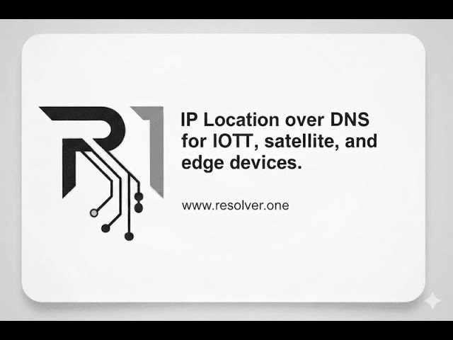 ResolverOne | IP Geo data over DNS gallery image
