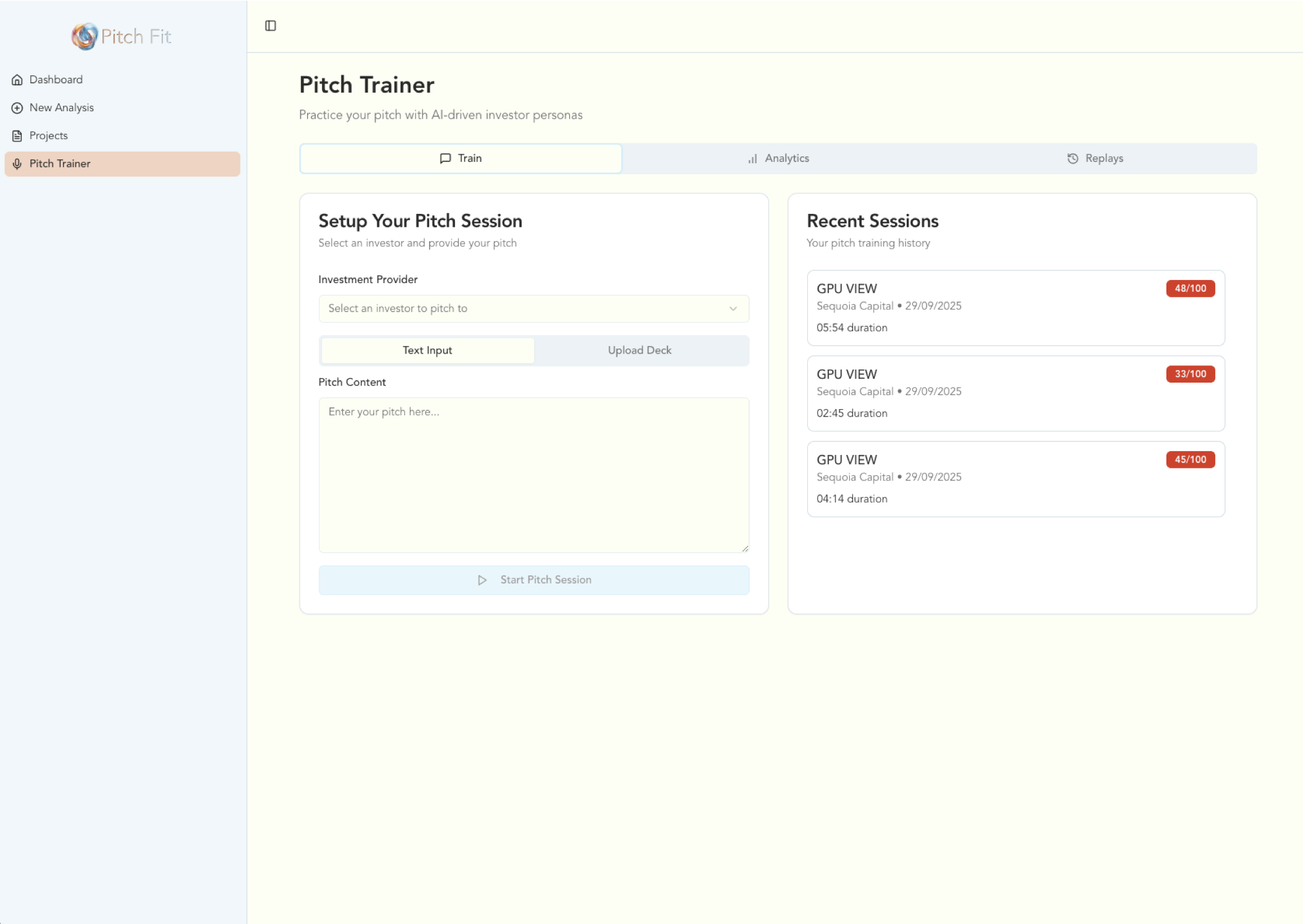 PitchFit gallery image
