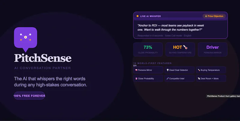 PitchSense screenshot 1
