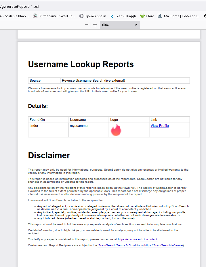 ScamSearch - Global Scammer Database gallery image
