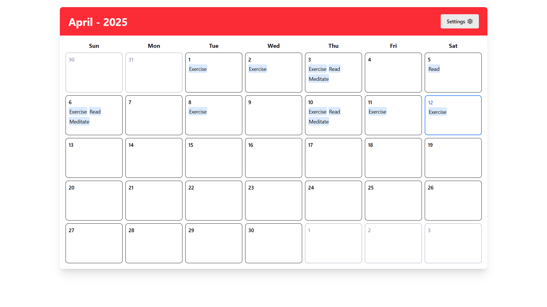 Calendabit gallery image