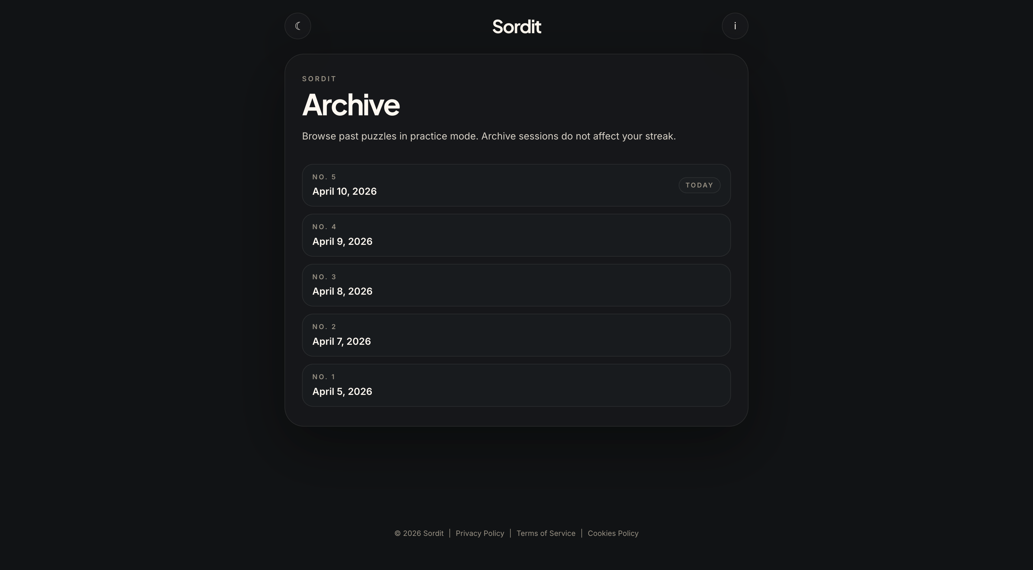 Sordit gallery image
