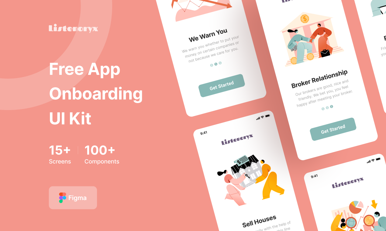 Onboarding UI Kit gallery image