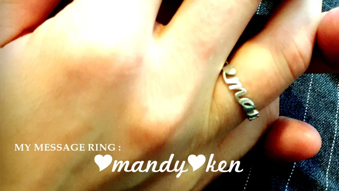 Create rings with your message